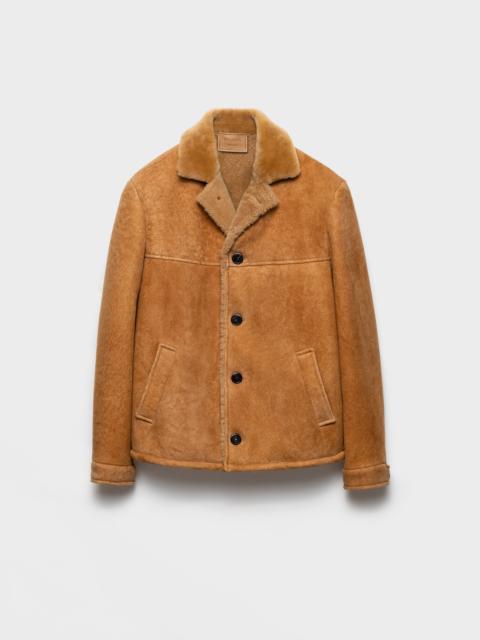 Prada Shearling caban jacket