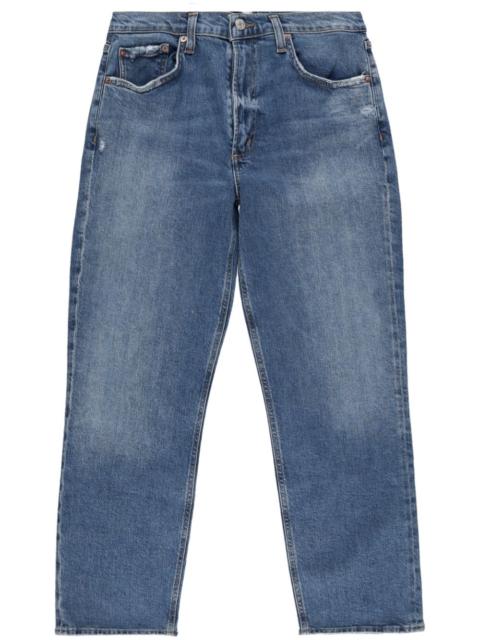 AGOLDE Kye cropped straight-leg stretch jeans
