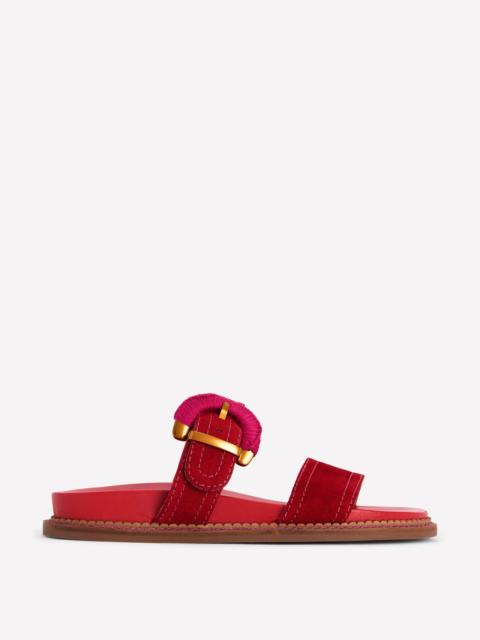 BODEN Caryl Double Strap Sandals-Post Box Red