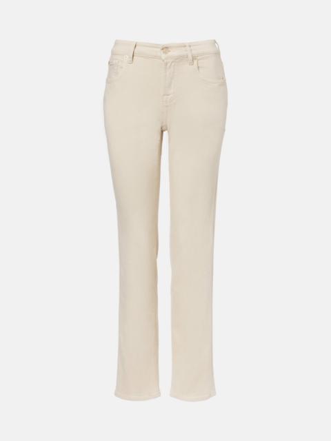 7 For All Mankind Calie Straight mid-rise straight jeans