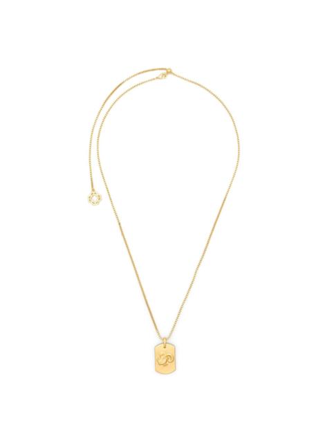 maje aries-motif necklace