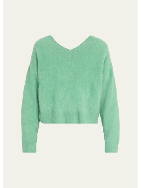 GUEST IN RESIDENCE Grizzly Double V Cashmere Sweater