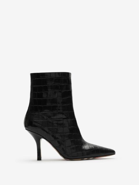 Burberry Crocodile-effect Leather Dame Ankle Boots​