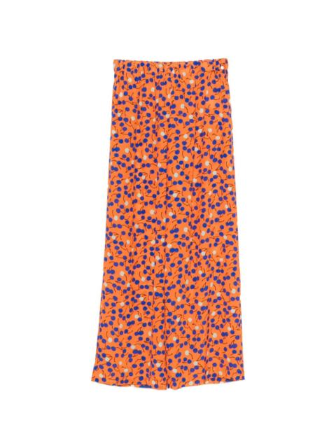 Aspesi printed silk trousers