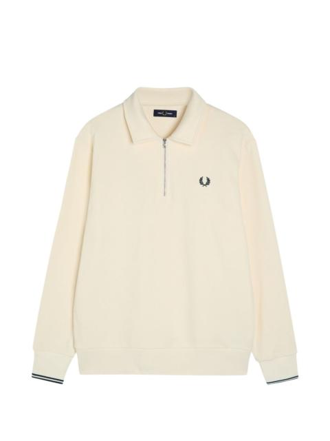 Fred Perry half-zip long-sleeve sweatshirt