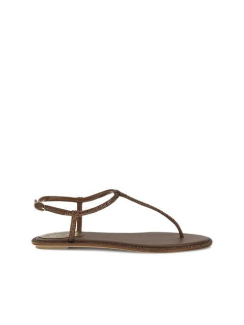 RENE CAOVILLA Diana embellished sandals