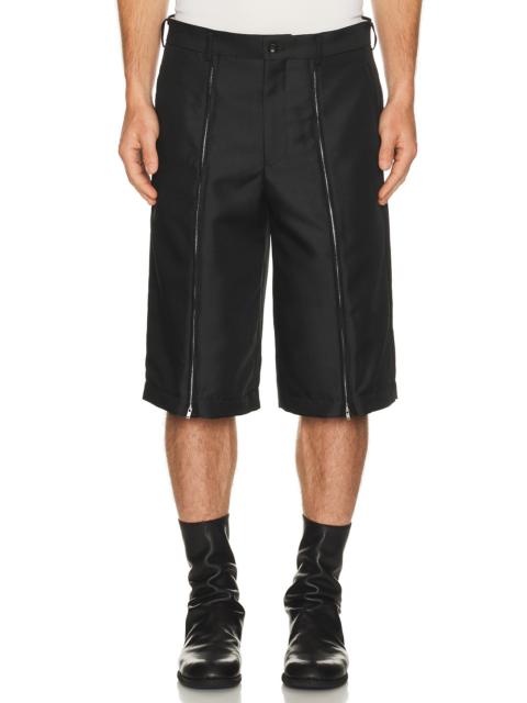 Comme des Garçons Homme Plus Double Zipper Shorts