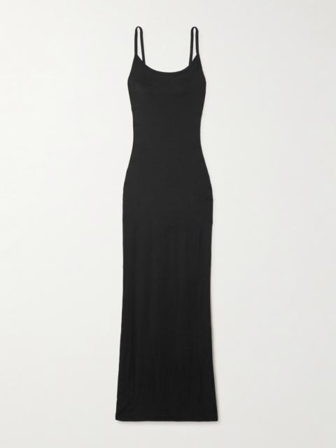 ÉTERNE Josie Stretch-modal Jersey Maxi Dress