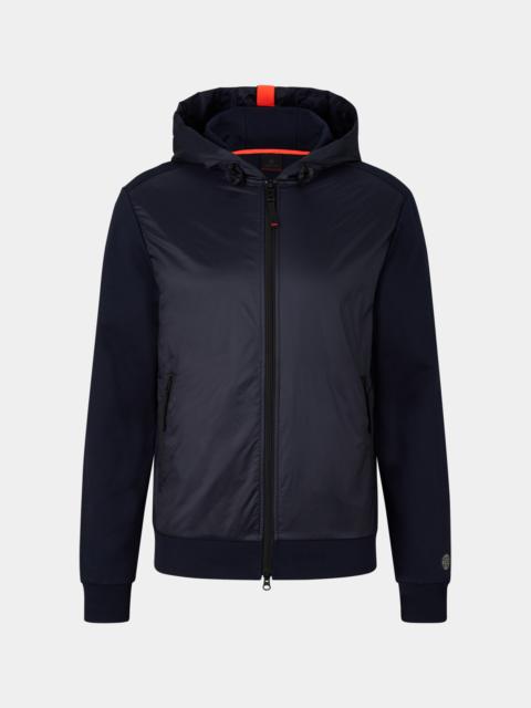 BOGNER Tajan Sweatshirt jacket in Dark blue