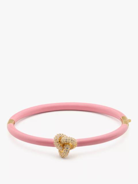 kate spade Double Knot Pave Hinged Bangle