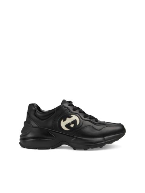GUCCI Rhyton leather sneakers