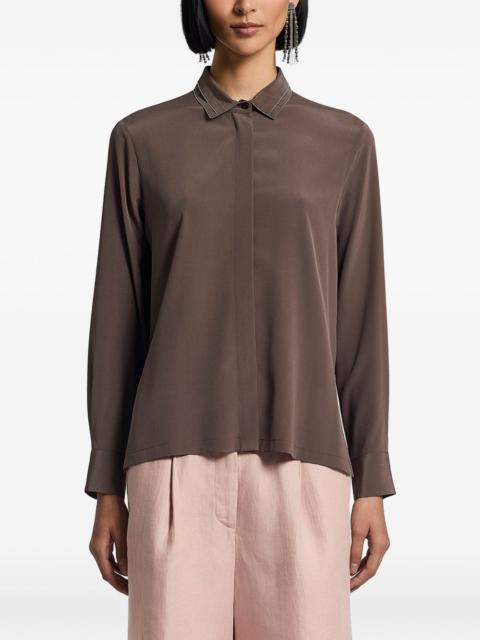 PESERICO buttoned collared shirt