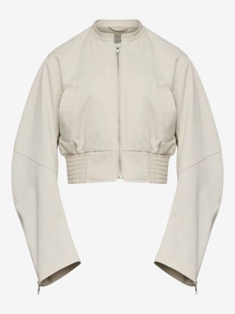 MM6 Maison Margiela cropped bomber jacket