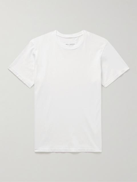 NILI LOTAN Bradley Cotton-Jersey T-Shirt