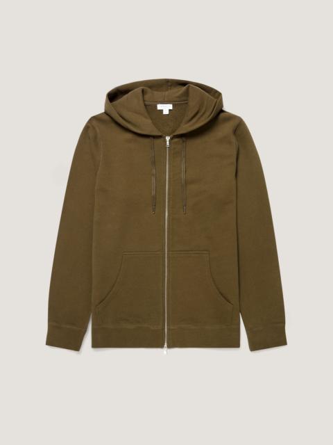 Sunspel Loopback Zip Hoodie