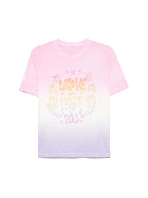 maje printed T-shirt