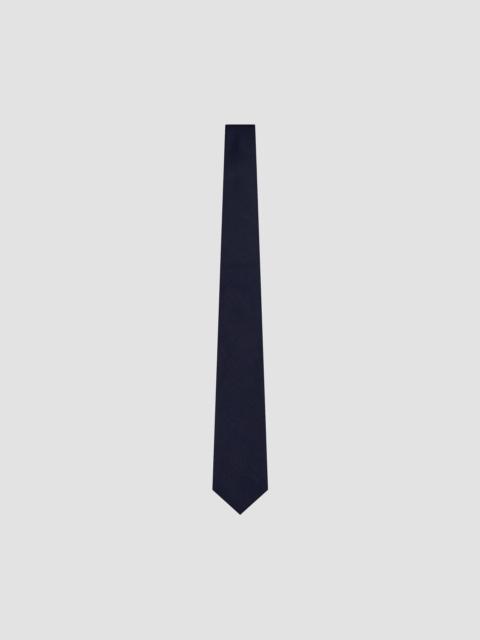 GIORGIO ARMANI Men's Silk Twill Tie - Black Diamond