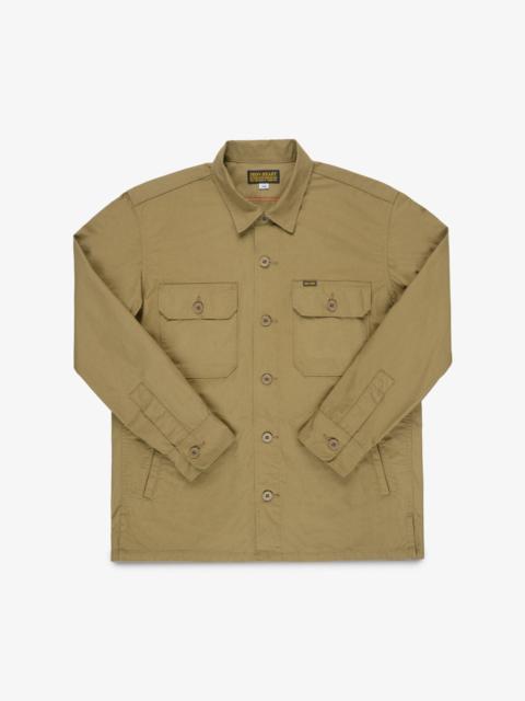 Iron Heart IHSH-450-KHA 8OZ COTTON/NYLON RIPSTOP MILITARY CPO SHIRT - KHAKI