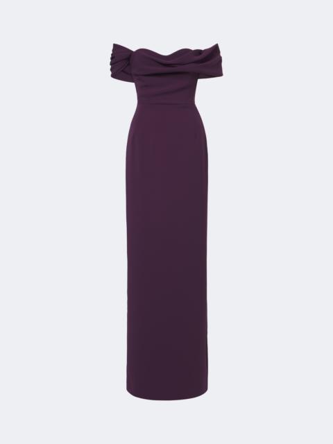 CAROLINA HERRERA Sofia crêpe gown