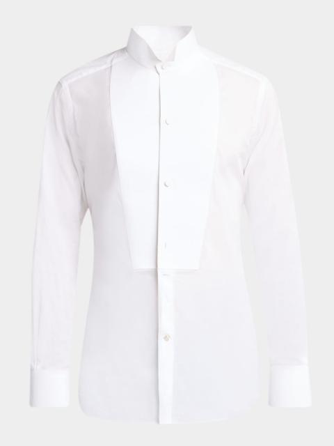 TOM FORD Men's Cocktail Voile Slim-Fit Dress Shirt