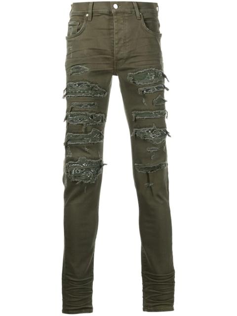 AMIRI Bandana Thrasher skinny jeans