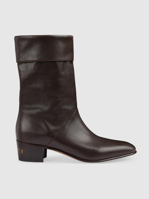 GUCCI Men's heeled boot