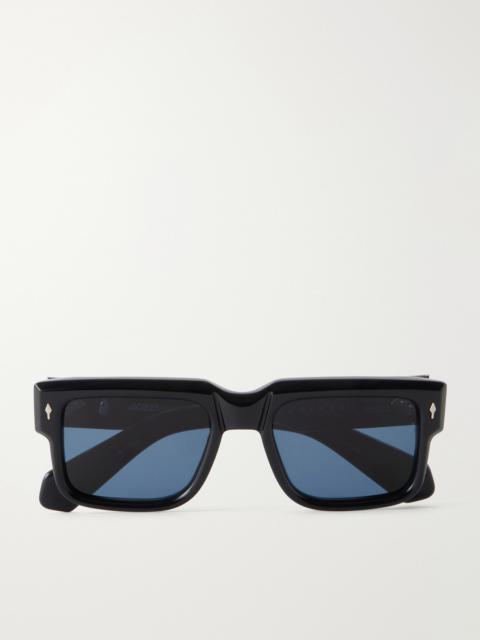 JACQUES MARIE MAGE Hemming Square-Frame Acetate Sunglasses