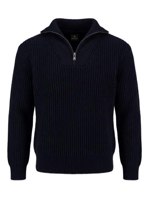 ANINE BING zip-up knitwear