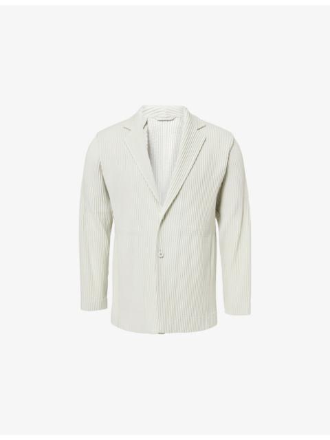 ISSEY MIYAKE Tailored Single-Breasted Pleats Jacket