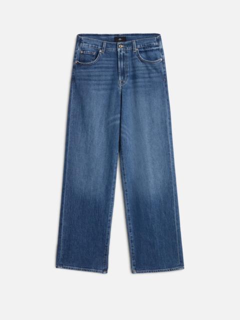 7 For All Mankind DARTED STOVEPIPE STRAIGHT in Comfort Seaside