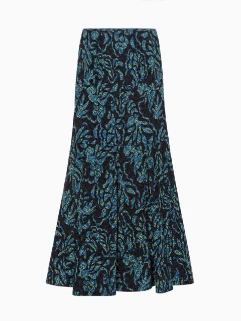 ULLA JOHNSON Clarisse Trumpet Midi Skirt