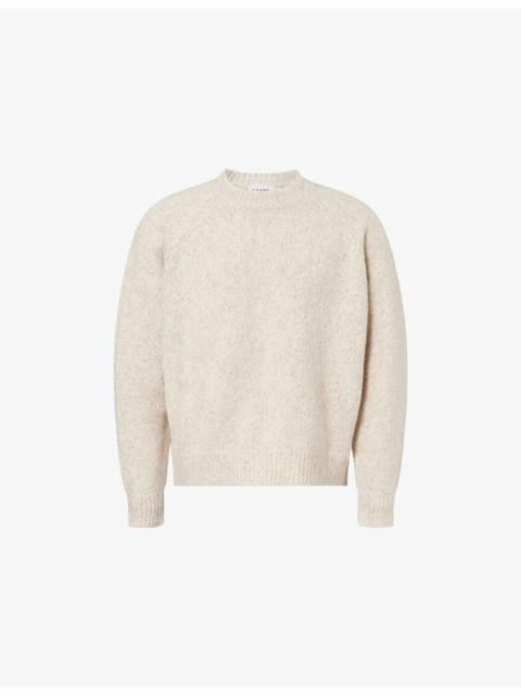 FRAME Crew-Neck Knitted Alpaca-Blend Jumper