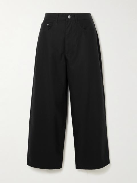 MARIA McMANUS Massive Organic Cotton-twill Wide-leg Pants