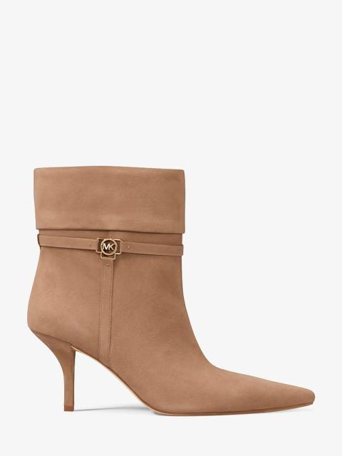 MICHAEL KORS Nalia Polyester Microsuede Boot