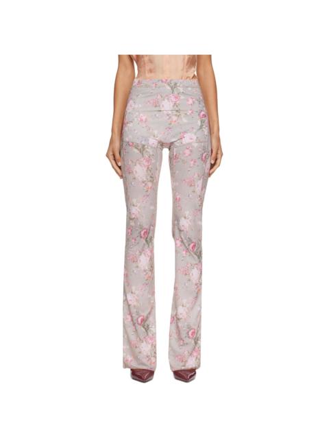 KNWLS Gray & Pink Halcyon Leggings