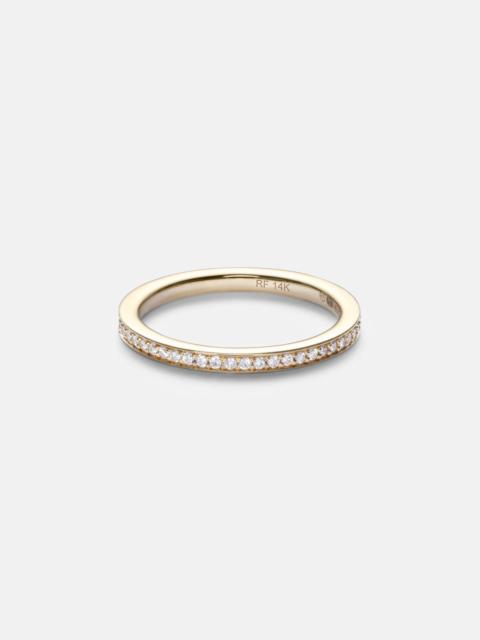 ROXANNE FIRST 14kt gold ring with diamonds