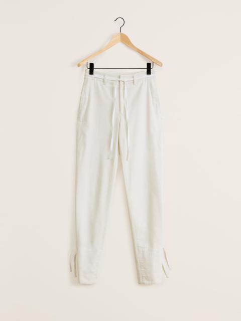 Lemaire STRAIGHT PANTS WITH STRINGS