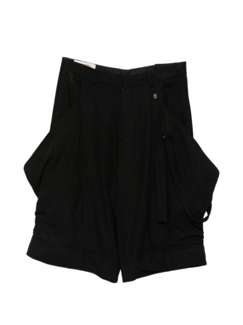 JiyongKim draped oversized-pocket trousers