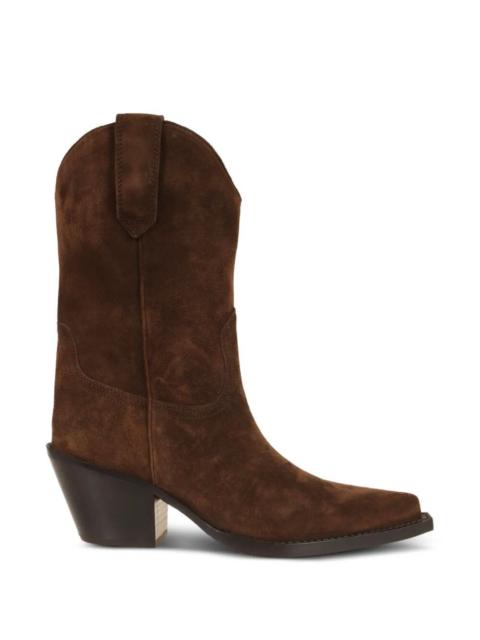 PARIS TEXAS Stivale Mid In Pelle "Dakota"