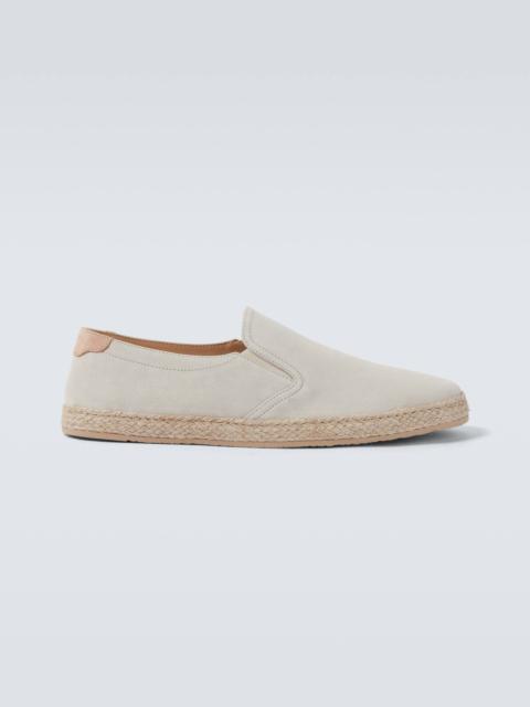 Brunello Cucinelli Suede espadrilles