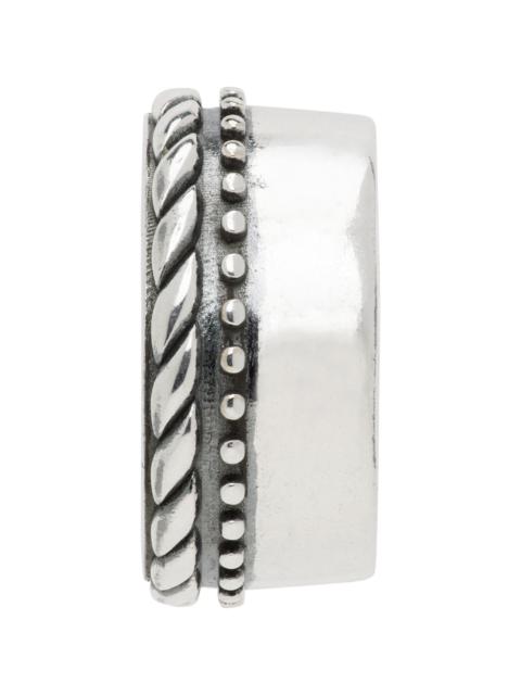 MM6 Maison Margiela Buckle Motif Ear Cuff