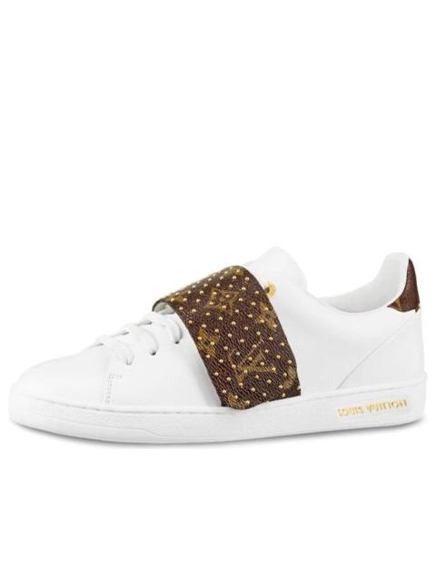 Louis Vuitton (WMNS) LOUIS VUITTON LV Frontrow Sports Shoes White/Brown 1A4G1R