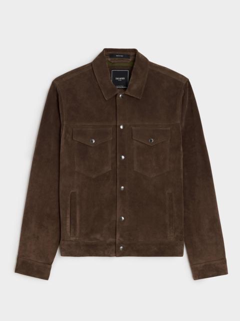 TODD SNYDER Italian Suede Dylan Jacket