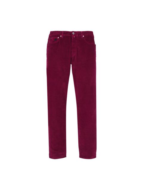 Vilebrequin Men 5-Pockets Corduroy Pants 1500 lines