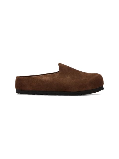 BIRKENSTOCK Brown Regular Amsterdam Wrapped Loafers