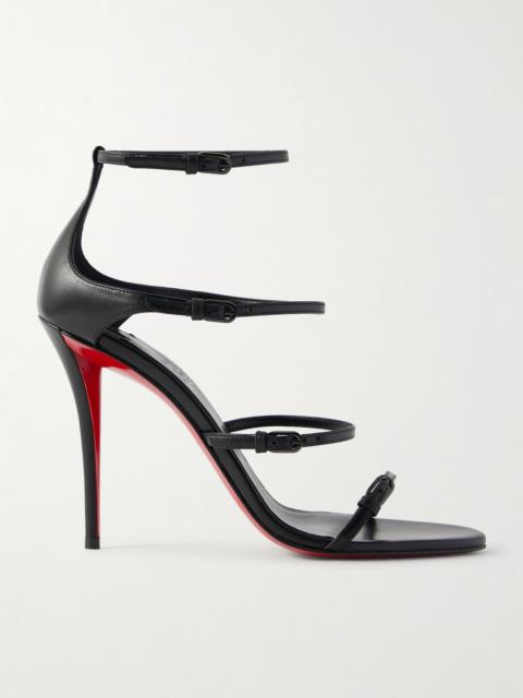 Christian Louboutin Millennium Buckled Leather Sandals