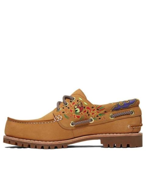 Timberland (WMNS) Timberland 3-Holes Boot Shoes x CLOT 'Wheat' A5Z9YW
