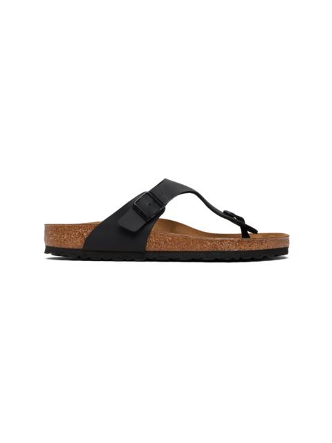 BIRKENSTOCK Black Regular Gizeh Sandals