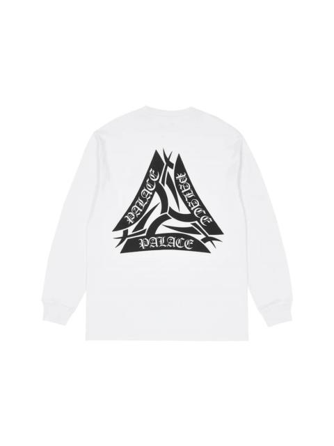 トップス Palace TRIBONE LONGSLEEVE WHITE size M PALACE Palace Tribal Tri Longsleeve White | stockx | REVERSIBLE