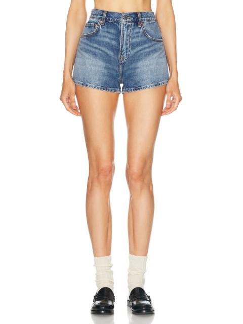 Whitney Mid Rise Mom Short